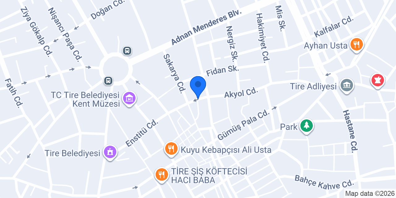 DEPO HOME CONCEPT TİRE konumu