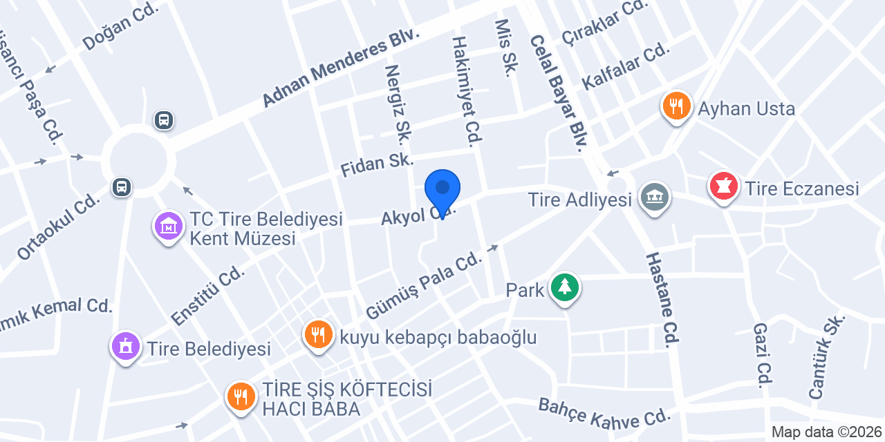 Akyol Motors konumu