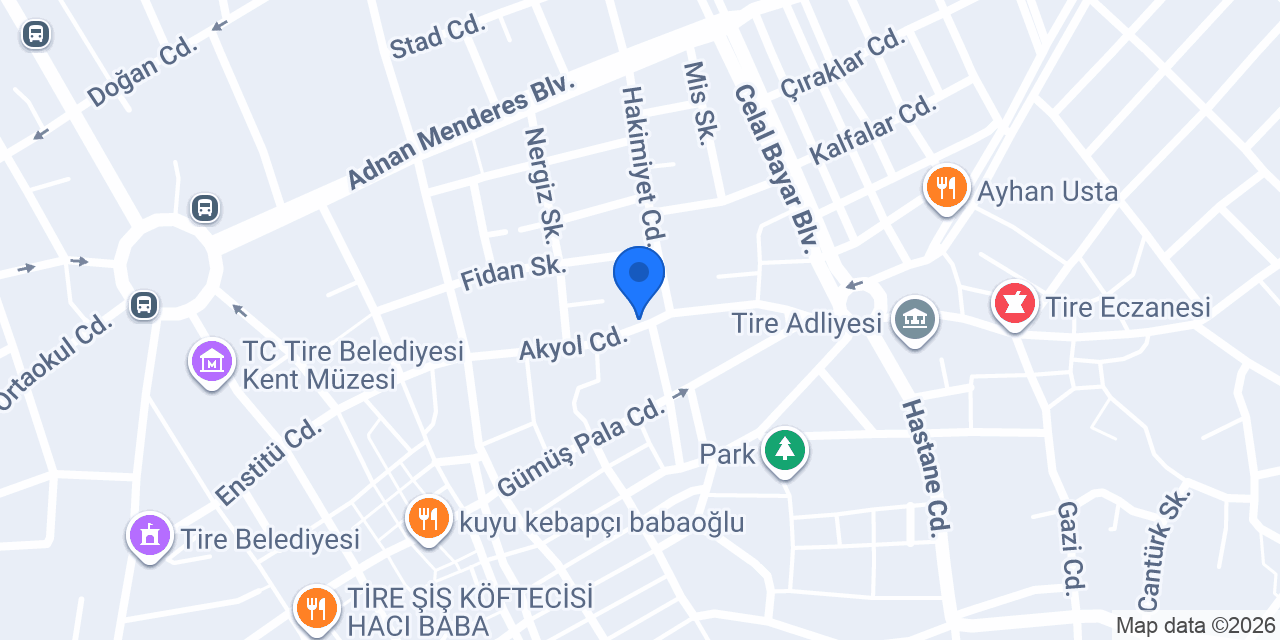 Ayvaz Ticaret konumu