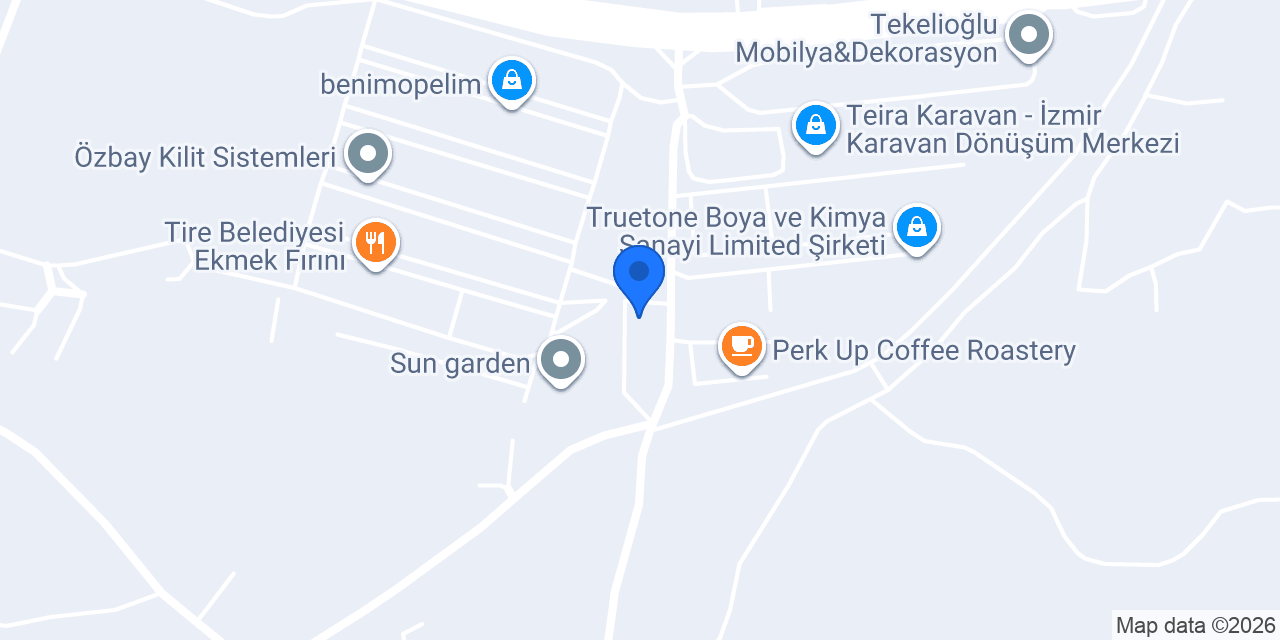 Maden Motors konumu