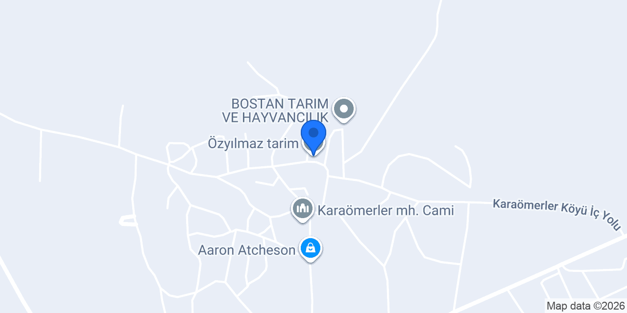 Özyılmaz tarim konumu