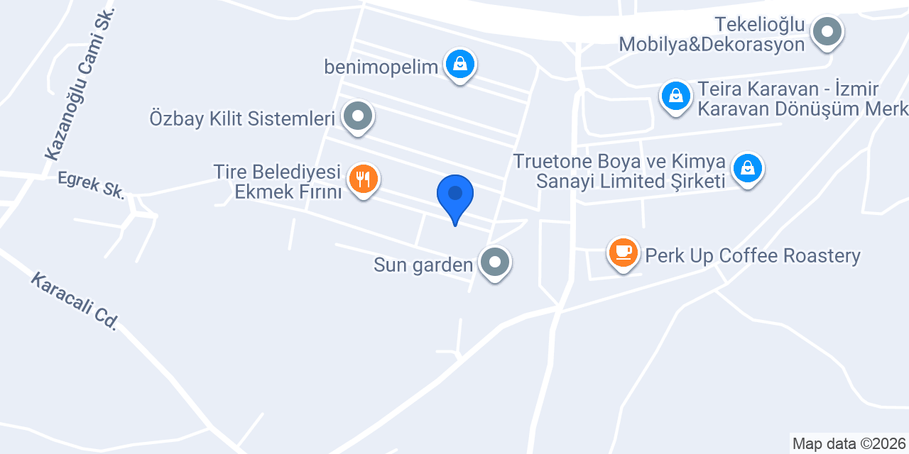 Çagber Toprak Mahsulleri Ticareti konumu