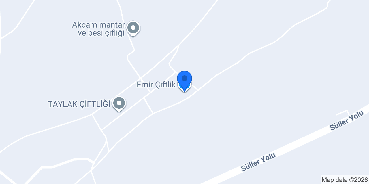 Emir Çiftlik konumu