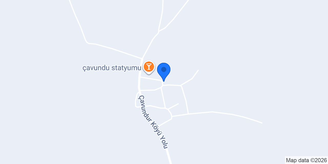 Çavundur Köyü Muhtarlığı konumu