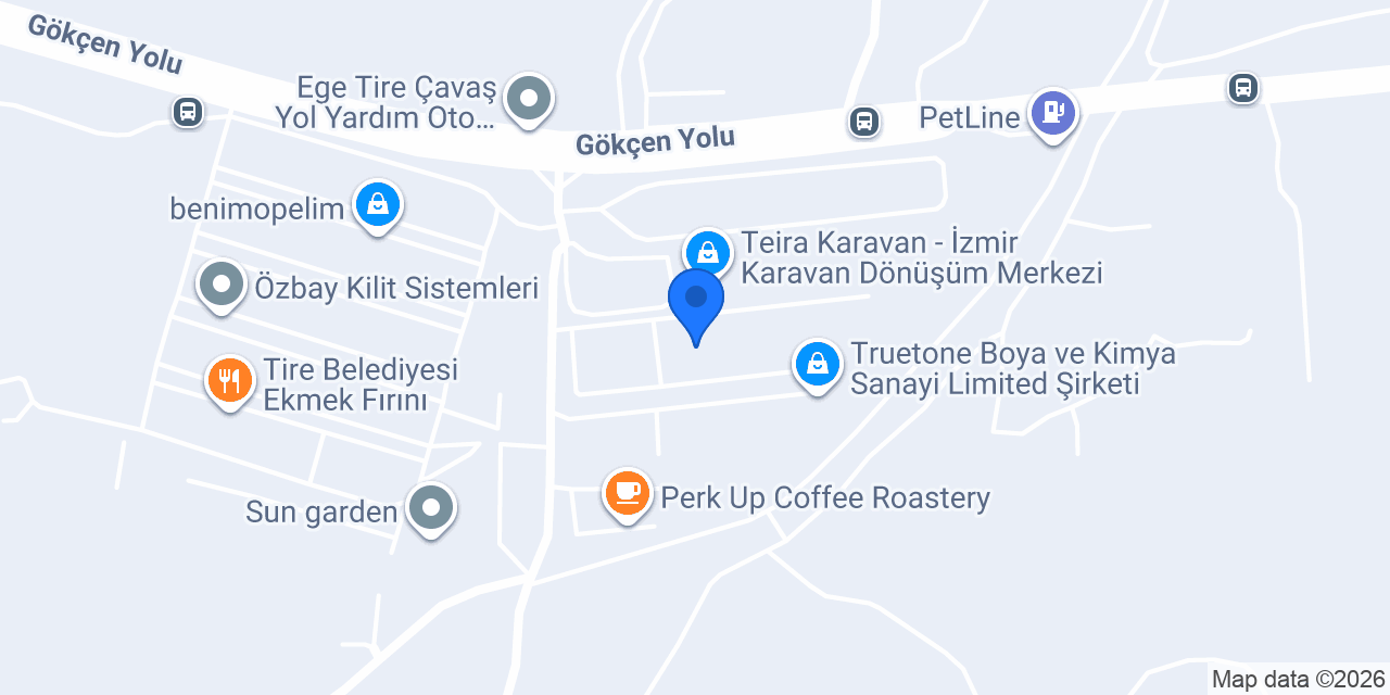 Ege Mobilya konumu