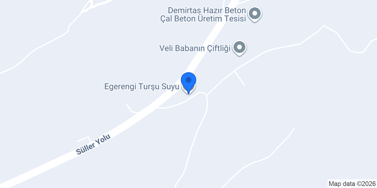 Egerengi Turşu Suyu konumu