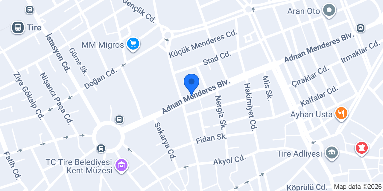 Yavaşer Ticaret - Kadir Yavaşer konumu