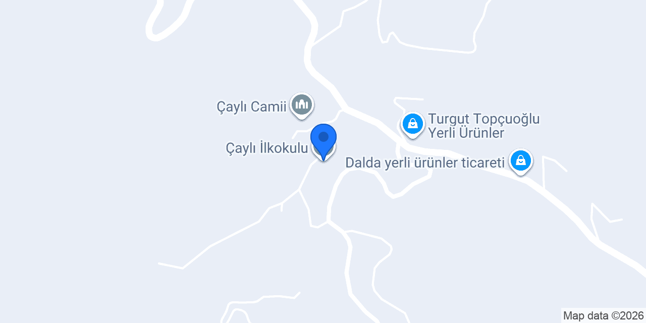 Çaylı İlkokulu konumu