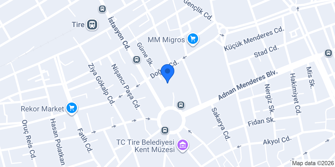 Deniz Büfe konumu