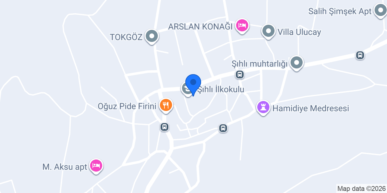 Şıhlı İlkokulu konumu