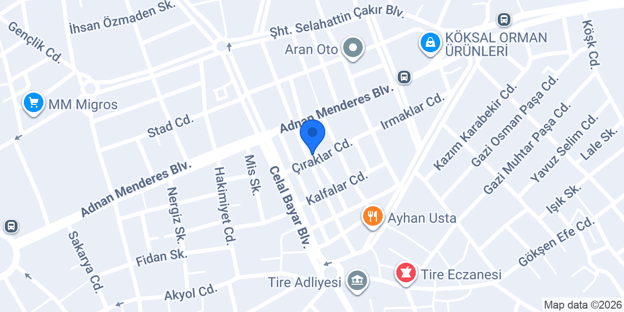 Köfteci Alperen konumu