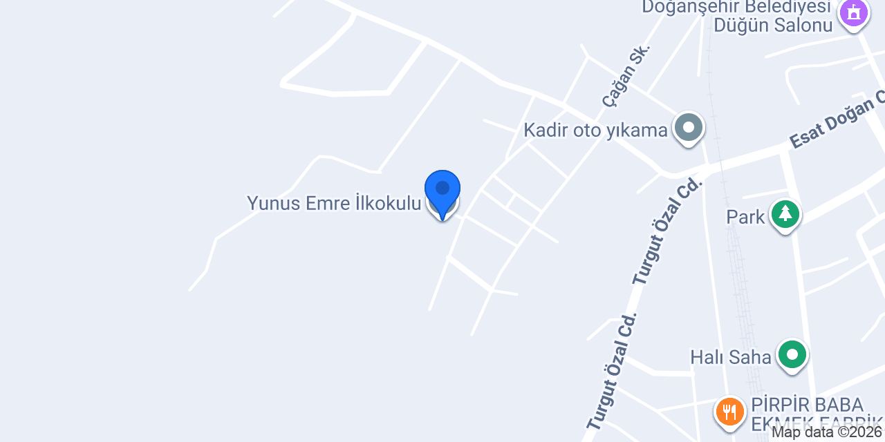 Yunus Emre İlkokulu konumu
