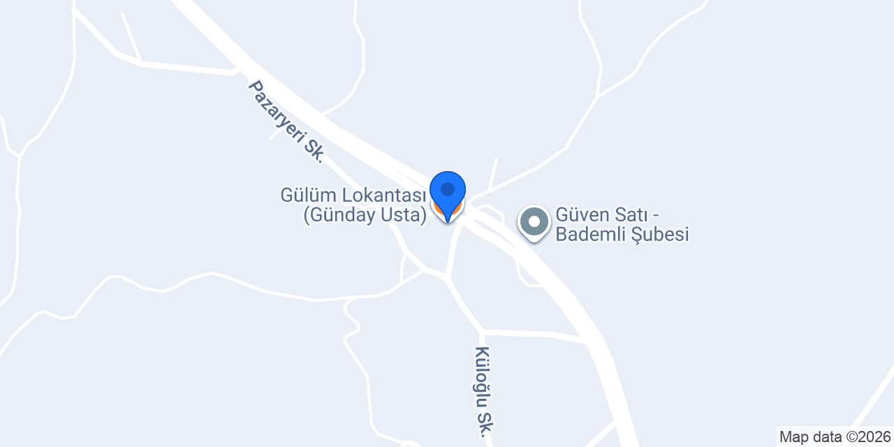Gülüm Lokantası (Günday Usta) konumu