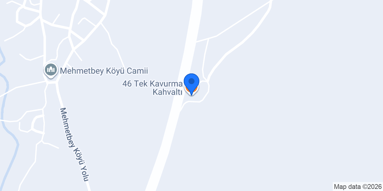 46 Tek Kavurma Kahvaltı konumu
