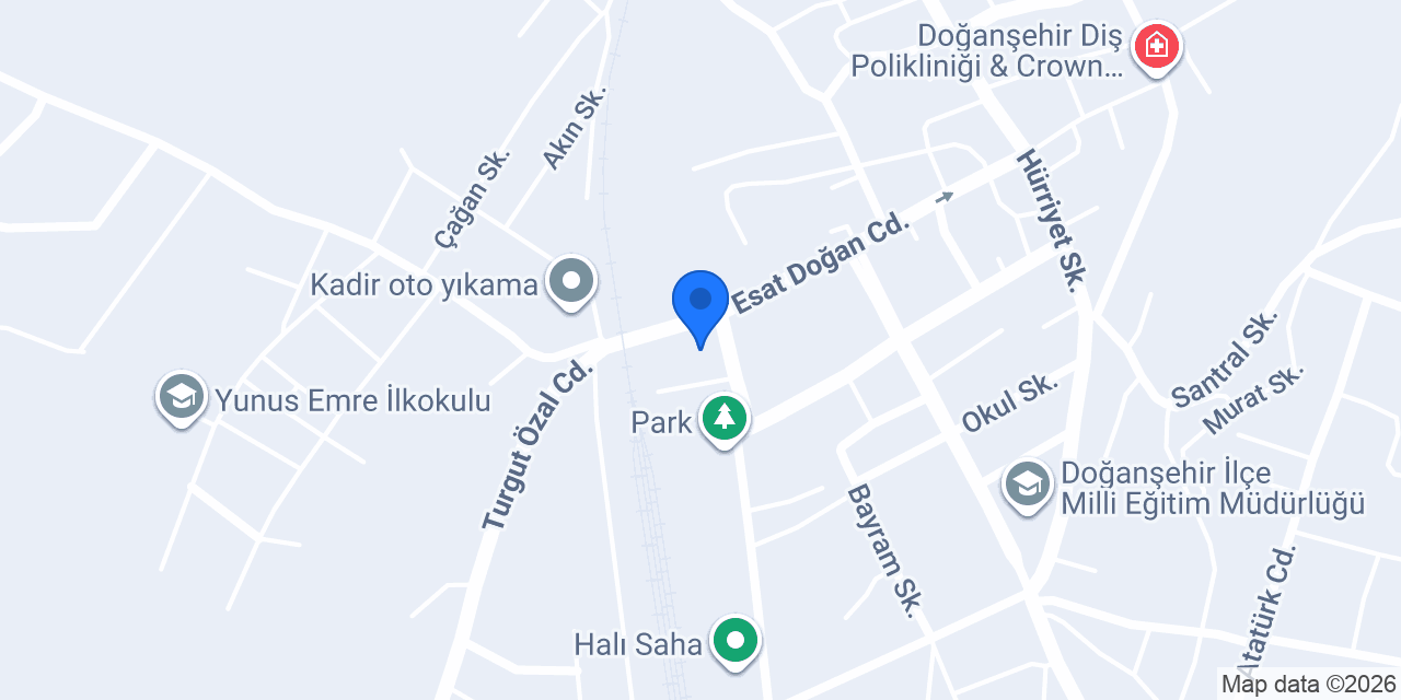 Ceren Veteriner Kliniği konumu