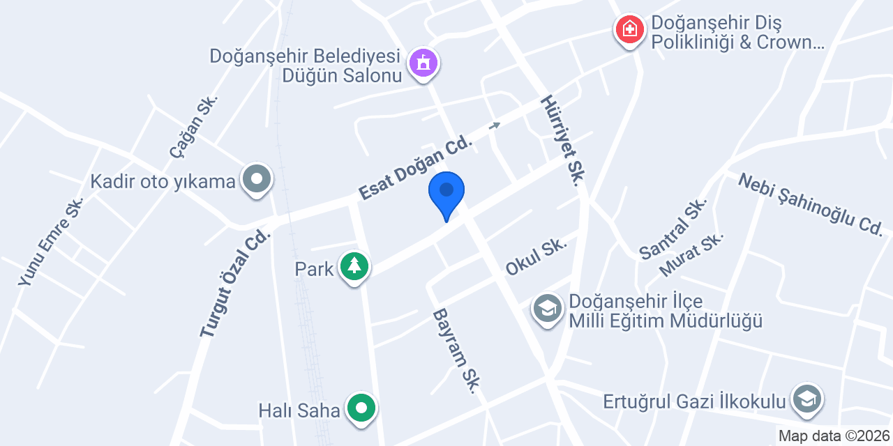 Özel Doğanşehir Sembol Sürücü Kursu konumu