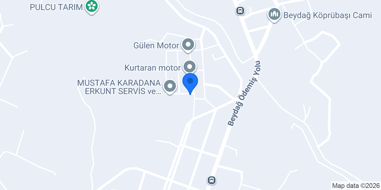 Karataş oto yedek parça konumu