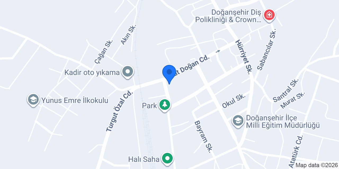 Doğanşehir Noterliği konumu