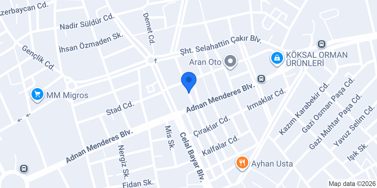 Kalem Mobilya konumu