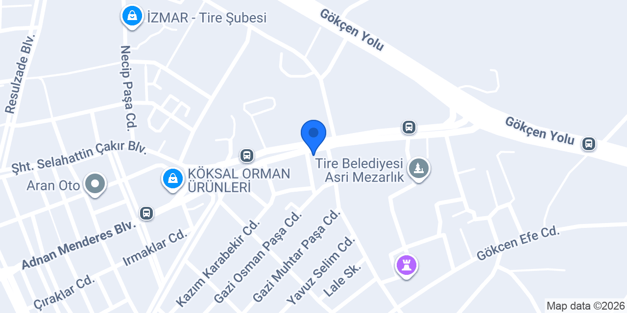 Kuşcu Büfe konumu