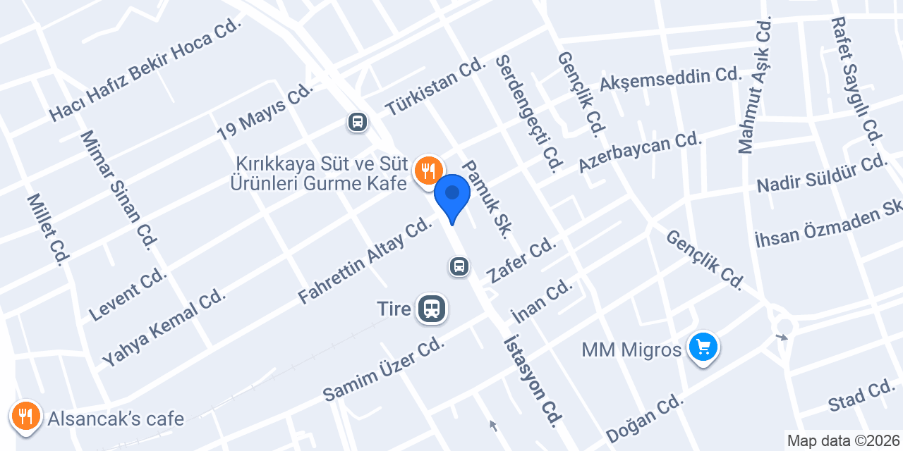 USTA KIRTASİYE TOPTAN & PERAKENDE konumu