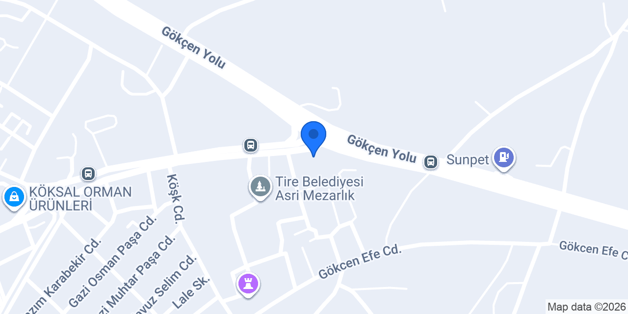 Teknik Mezar İşleri konumu