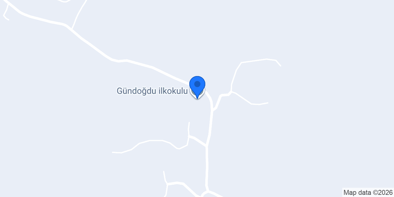 Gündoğdu ilkokulu konumu
