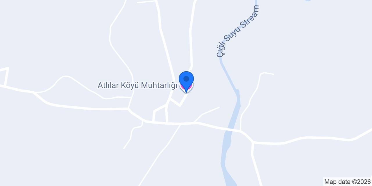 Atlılar Köyü Muhtarlığı konumu