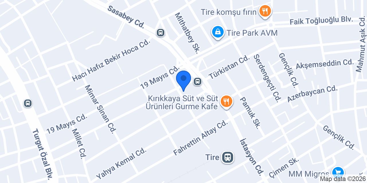 Terzi Ahmet konumu
