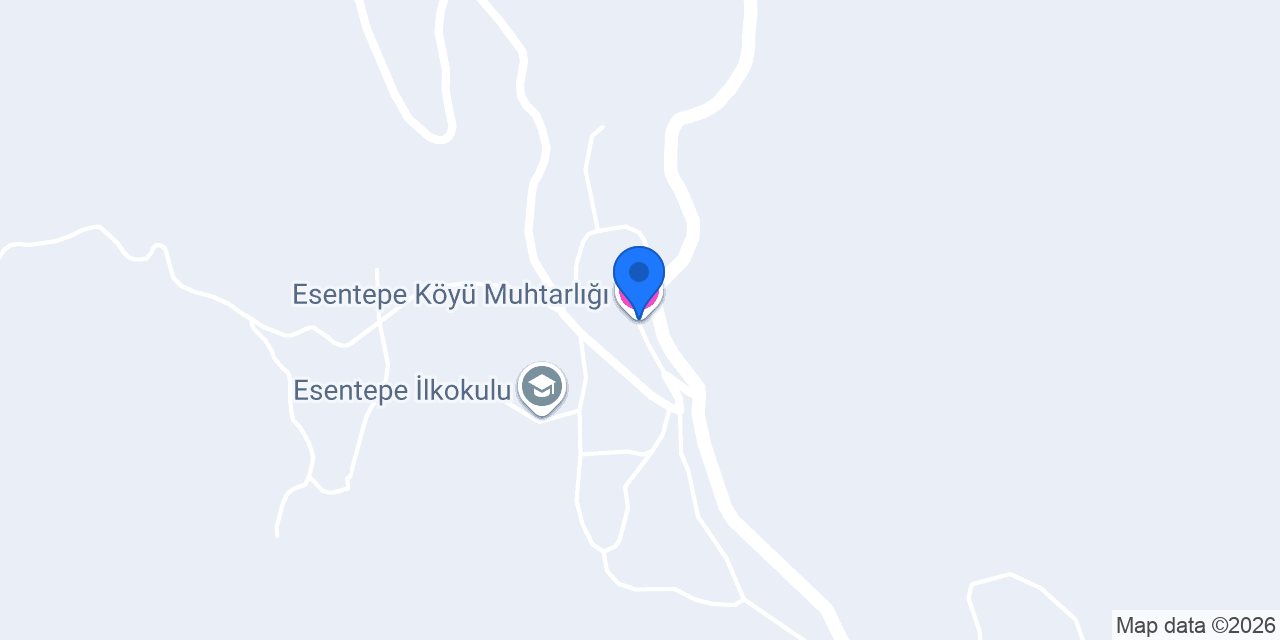 Esentepe Köyü Muhtarlığı konumu