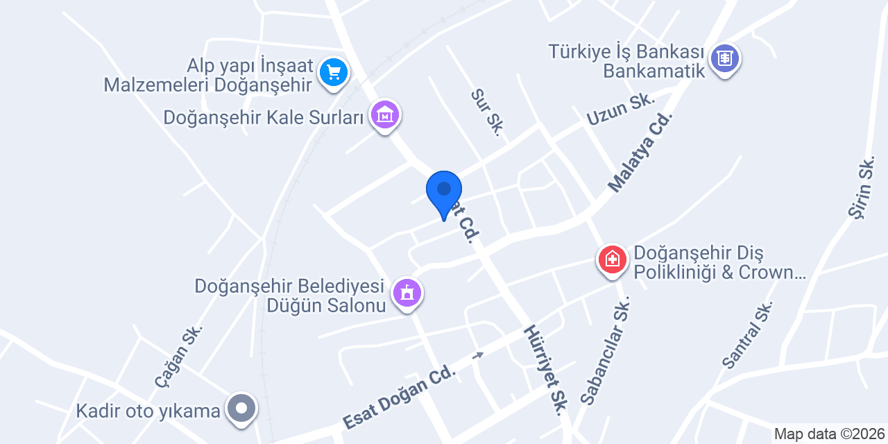 Doğanşehir organizasyon konumu