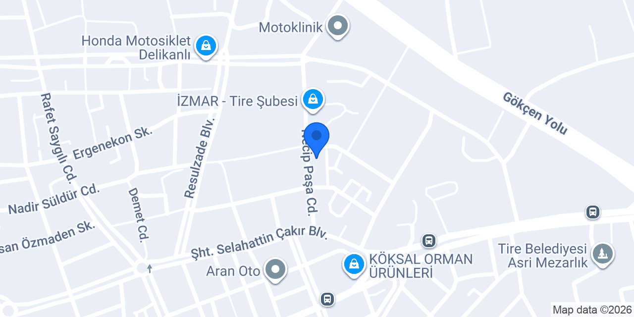 Aras Motor konumu