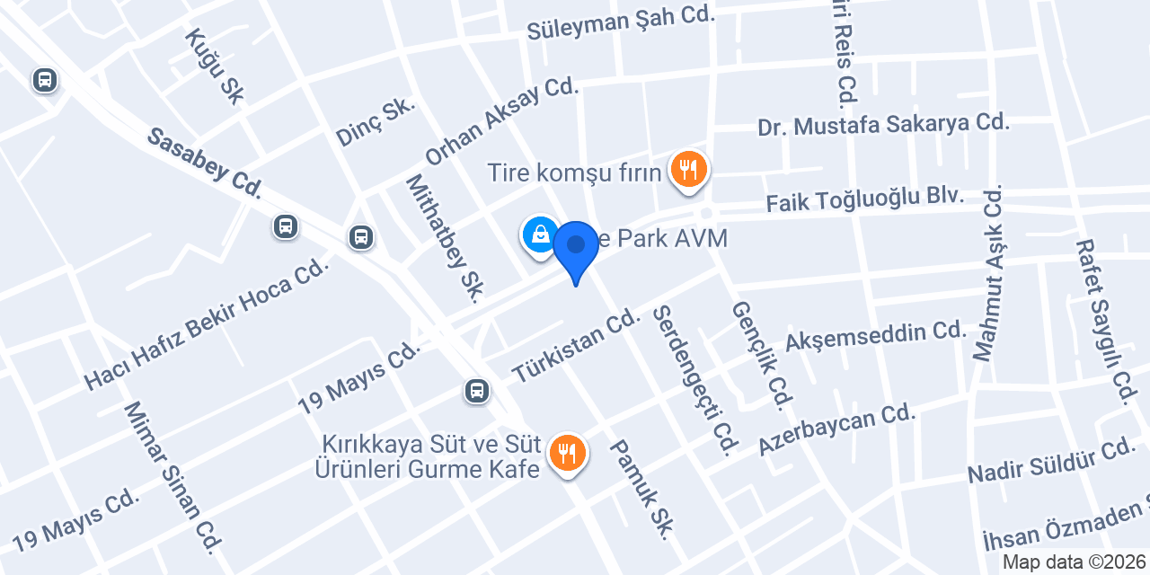 Gülbin Eczanesi konumu