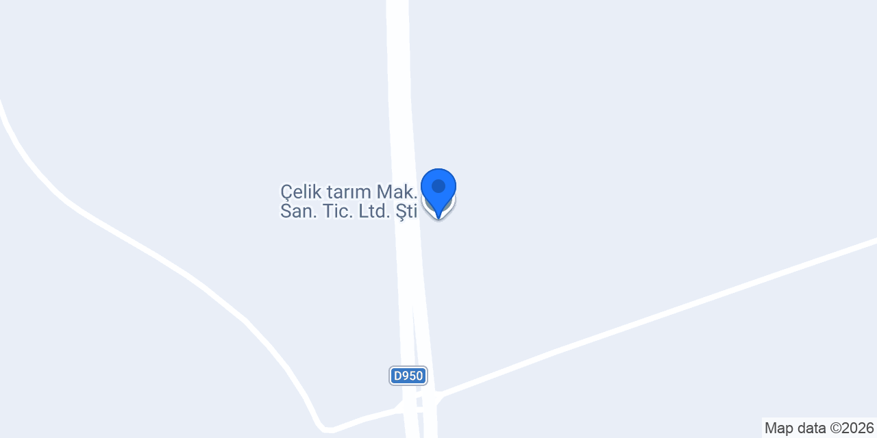 Çelik tarım Mak. San. Tic. Ltd. Şti konumu