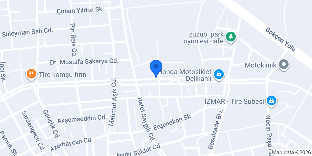 Çıtır Waffle konumu
