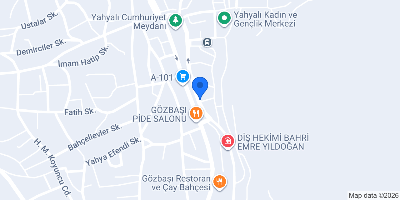Doğa Veteriner Kliniği konumu