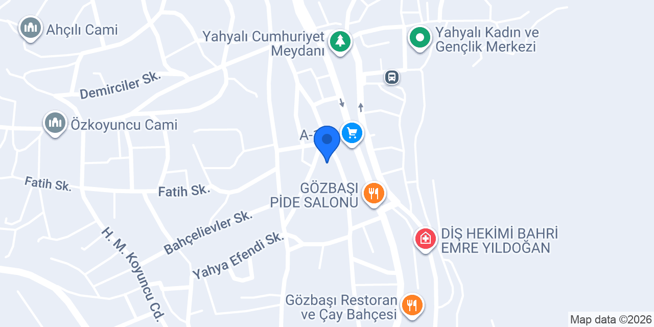 Filli Boya-Öztürkmen İnşaat Malzemeleri konumu
