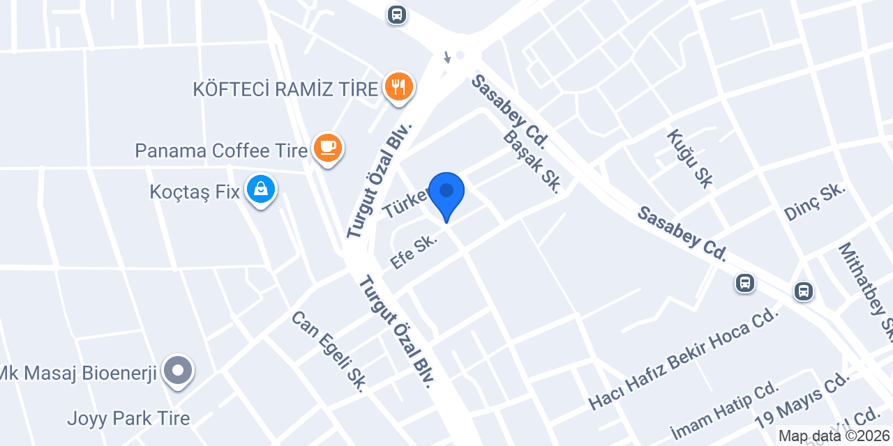 TİRE İŞLER KİTABEVLERİ konumu
