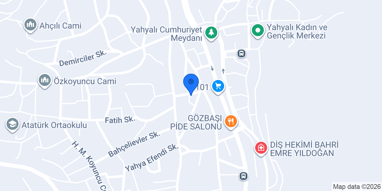 Konya Etli Ekmek Sofrası konumu