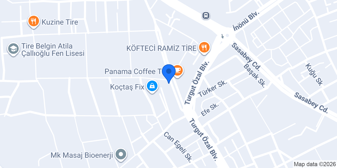 My Fried Chicken İzmir Tire konumu