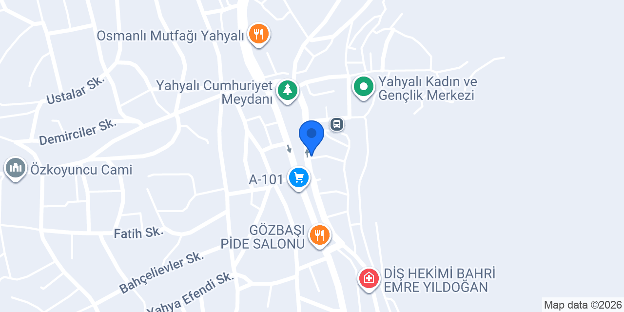 Şifa Eczanesi konumu