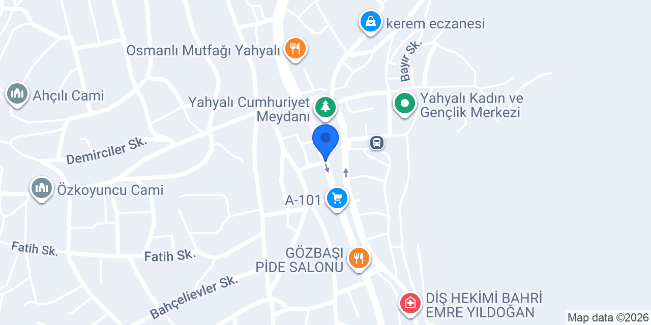 Melodi Mobilya - Şube konumu