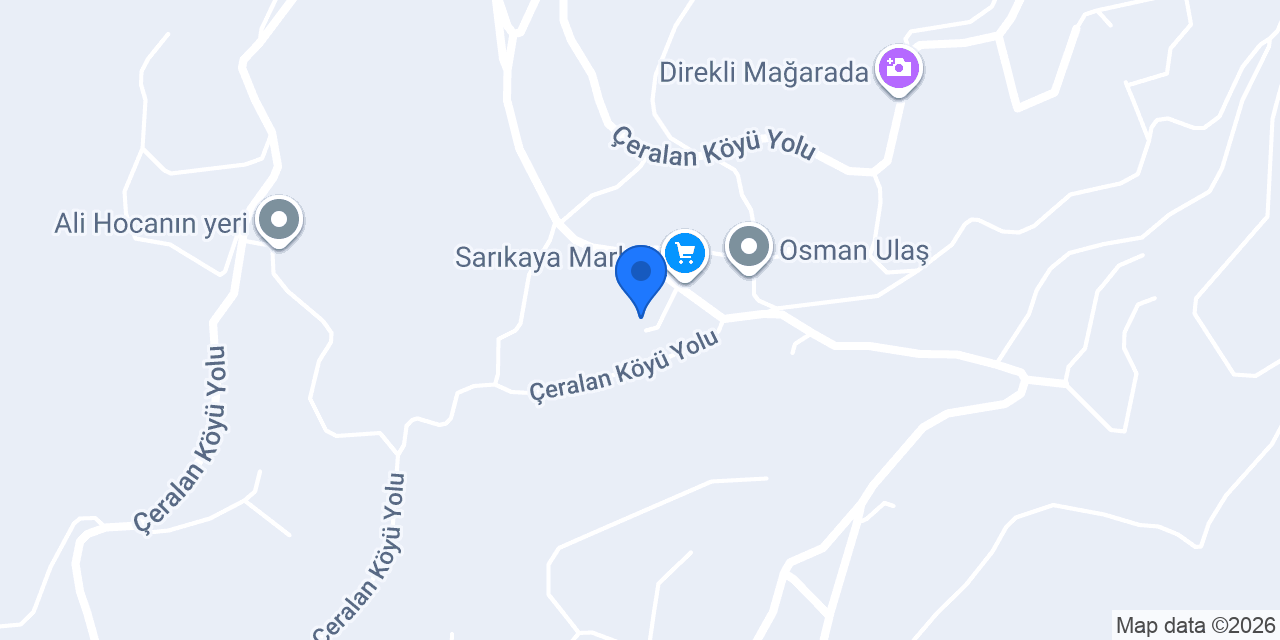 Ceralan İlkokulu konumu