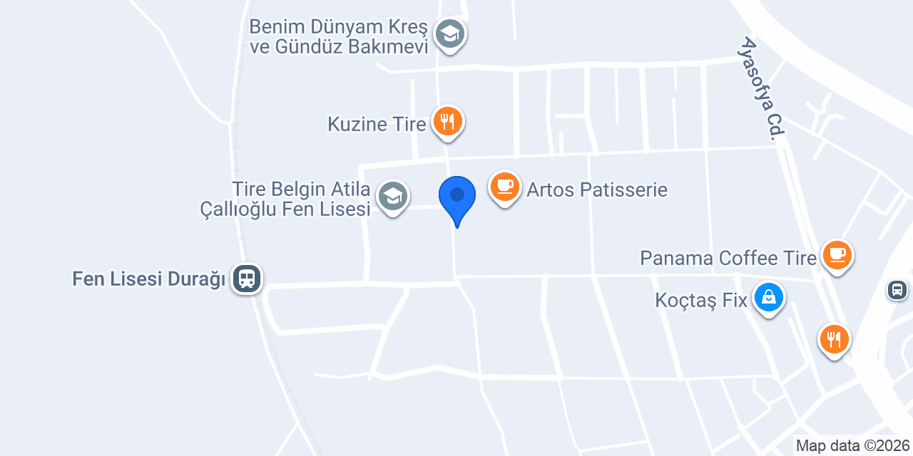 Tireden Bernaca Lezzetler konumu