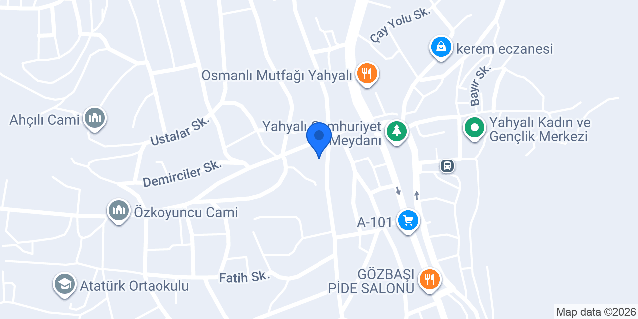 Sigorta Win Yahyalı konumu