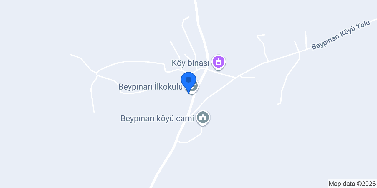 Beypınarı İlkokulu konumu