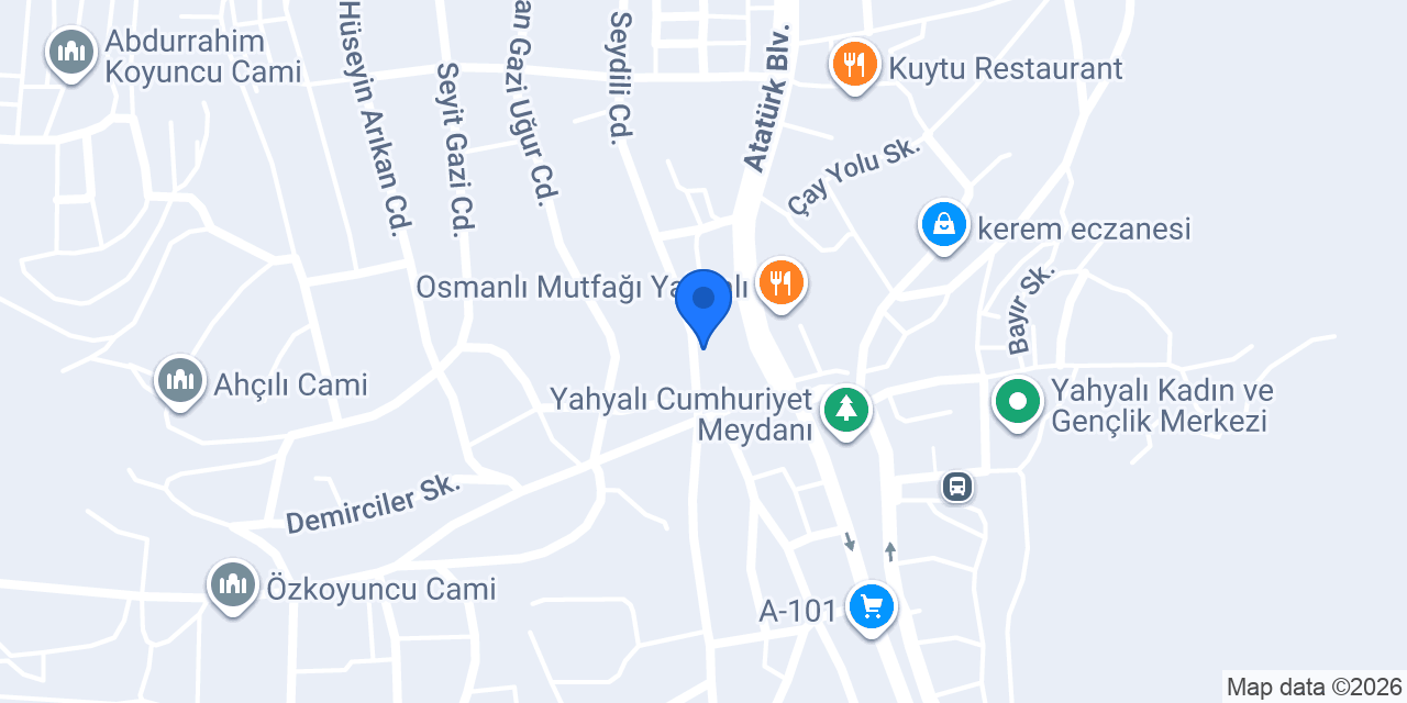 Enfes Lokantası konumu