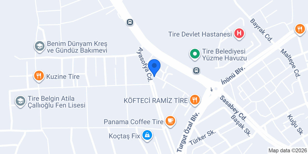 Tümey barber shop konumu