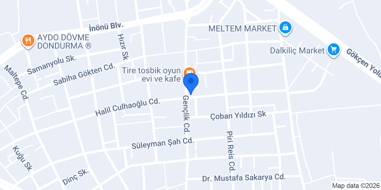 Gülseren Market konumu