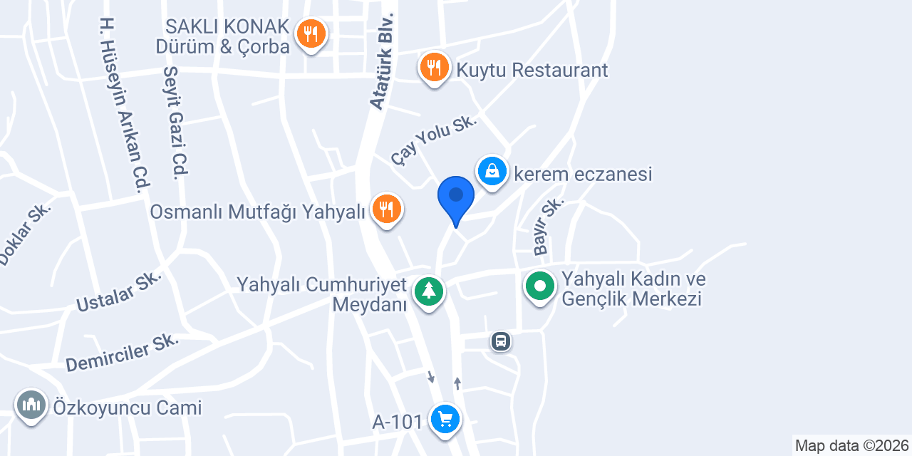 Zarafet Organizasyon konumu